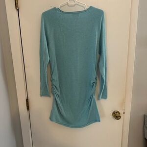 Liz Lange Aqua Long Sleeve Maternity Sweater | Medium